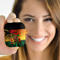 Vanuatu Independence Day AirPods Case Chibi Boar Proud To Be A Ni-Van LT14 - Polynesian Pride