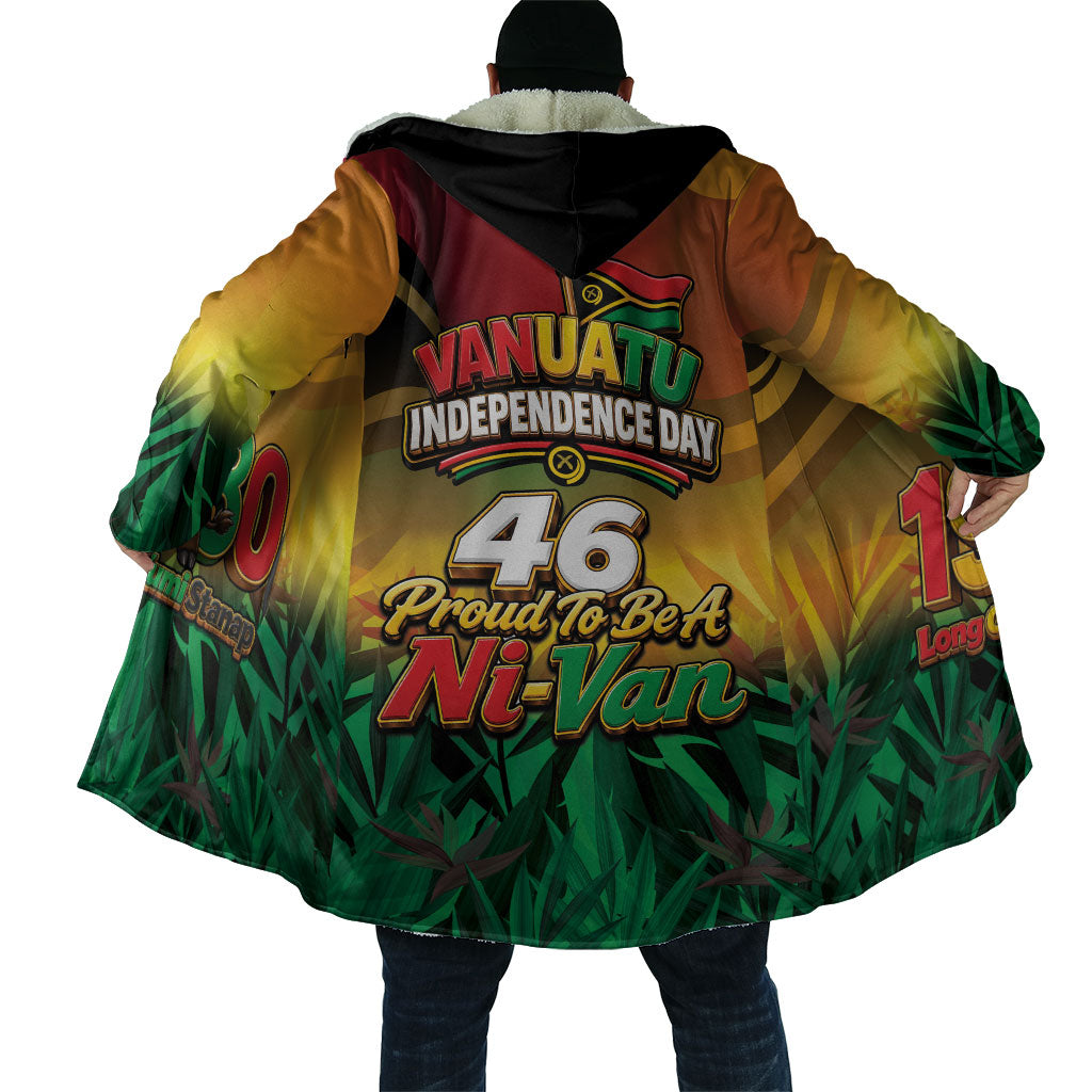 Vanuatu Independence Day Cloak Chibi Boar Proud To Be A Ni-Van LT14 - Polynesian Pride