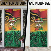 Vanuatu Independence Day Door Cover Chibi Boar Proud To Be A Ni-Van LT14 - Polynesian Pride