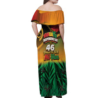 Vanuatu Independence Day Family Matching Off Shoulder Maxi Dress and Hawaiian Shirt Chibi Boar Proud To Be A Ni-Van LT14 - Polynesian Pride
