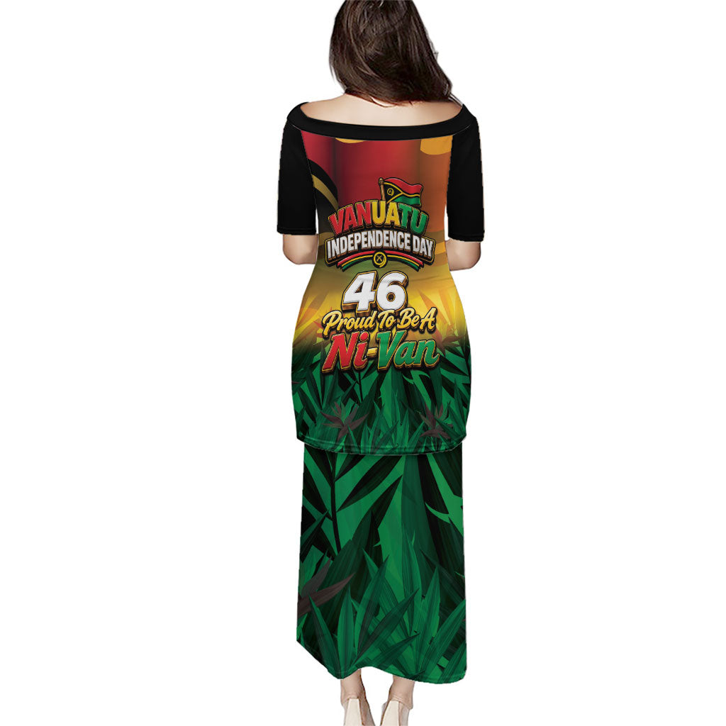 Vanuatu Independence Day Family Matching Puletasi and Hawaiian Shirt Chibi Boar Proud To Be A Ni-Van LT14 - Polynesian Pride