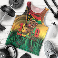 Vanuatu Independence Day Men Tank Top Chibi Boar Proud To Be A Ni-Van LT14 - Polynesian Pride