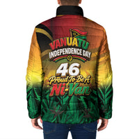 Vanuatu Independence Day Padded Jacket Chibi Boar Proud To Be A Ni-Van LT14 - Polynesian Pride