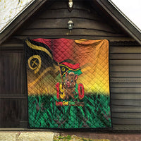 Vanuatu Independence Day Quilt Chibi Boar Proud To Be A Ni-Van LT14 - Polynesian Pride