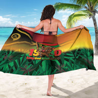 Vanuatu Independence Day Sarong Chibi Boar Proud To Be A Ni-Van LT14 - Polynesian Pride