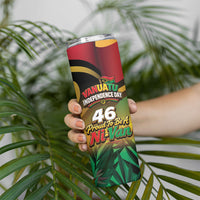 Vanuatu Independence Day Skinny Tumbler Chibi Boar Proud To Be A Ni-Van LT14 - Polynesian Pride