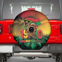 Vanuatu Independence Day Spare Tire Cover Chibi Boar Proud To Be A Ni-Van LT14 - Polynesian Pride