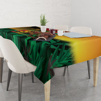 Vanuatu Independence Day Tablecloth Chibi Boar Proud To Be A Ni-Van LT14 - Polynesian Pride