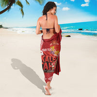 Tonga Rugby Custom Sarong 2026 Go Ikale Tahi Ngatu Pattern LT14 - Polynesian Pride