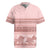 Pastel Pink Samoa Siapo Teuila Flowers Rugby Jersey - Polynesian Pride
