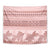 Pastel Pink Samoa Siapo Teuila Flowers Tapestry - Polynesian Pride