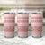 Pastel Pink Samoa Siapo Teuila Flowers Tumbler Cup - Polynesian Pride