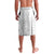 Polynesia White Sunday Lavalava Plumeria Polynesian Tribal Grey Color - Polynesian Pride