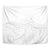 Polynesia White Sunday Tapestry Plumeria Polynesian Tribal Grey Color - Polynesian Pride