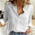 Polynesia White Sunday Women Casual Shirt Plumeria Polynesian Tribal Grey Color - Polynesian Pride