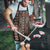 Malo e lelei Tonga Apron Tongan Ngatu Vintage Brown - Polynesian Pride