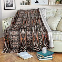 Malo e lelei Tonga Blanket Tongan Ngatu Vintage Brown - Polynesian Pride