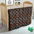 Malo e lelei Tonga Quilt Tongan Ngatu Vintage Brown - Polynesian Pride