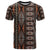 Malo e lelei Tonga T Shirt Tongan Ngatu Vintage Brown - Polynesian Pride