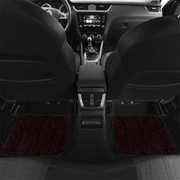 Tonga Rugby Car Mats 2025 Mate Maa Tonga Ngatu Motif - Polynesian Pride