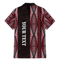 Tonga Rugby Personalised Family Matching Mermaid Dress and Hawaiian Shirt 2025 Mate Maa Tonga Ngatu Motif LT14 - Polynesian Pride