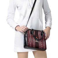 Tonga Rugby Shoulder Handbag 2025 Mate Maa Tonga Ngatu Motif LT14 - Polynesian Pride