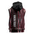 Tonga Rugby Personalised Sleeveless Zip Hoodie 2025 Mate Maa Tonga Ngatu Motif - Polynesian Pride