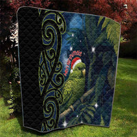 New Zealand Christmas Quilt Cute Kakapo Meri Kirihimete Maori Koru LT14 - Polynesian Pride