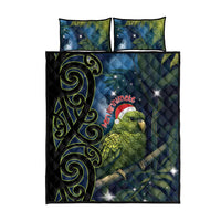New Zealand Christmas Quilt Bed Set Cute Kakapo Meri Kirihimete Maori Koru LT14 - Polynesian Pride