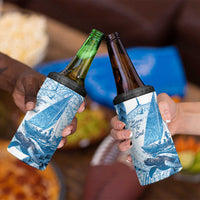 New Zealand Sailing 4 in 1 Can Cooler Tumbler Aotearoa Yacht Racing - Born To Sail LT14 - Polynesian Pride