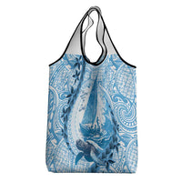 New Zealand Saling Grocery Bag Aotearoa Yacht Racing - Born To Sail LT14 - Polynesian Pride