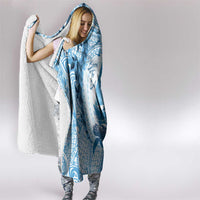 New Zealand Sailing Hooded Blanket Aotearoa Yacht Racing - Born To Sail LT14 - Polynesian Pride