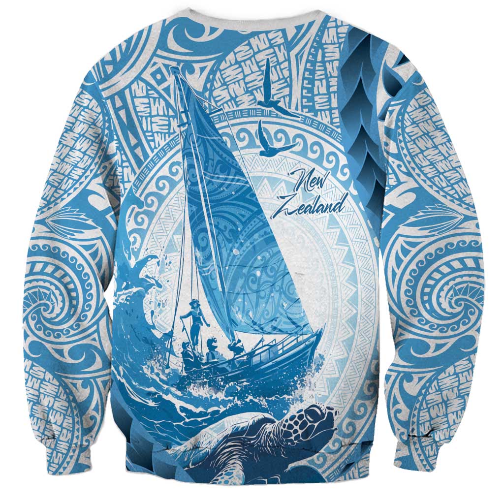 New Zealand Saling Sweatshirt Aotearoa Yacht Racing - Born To Sail