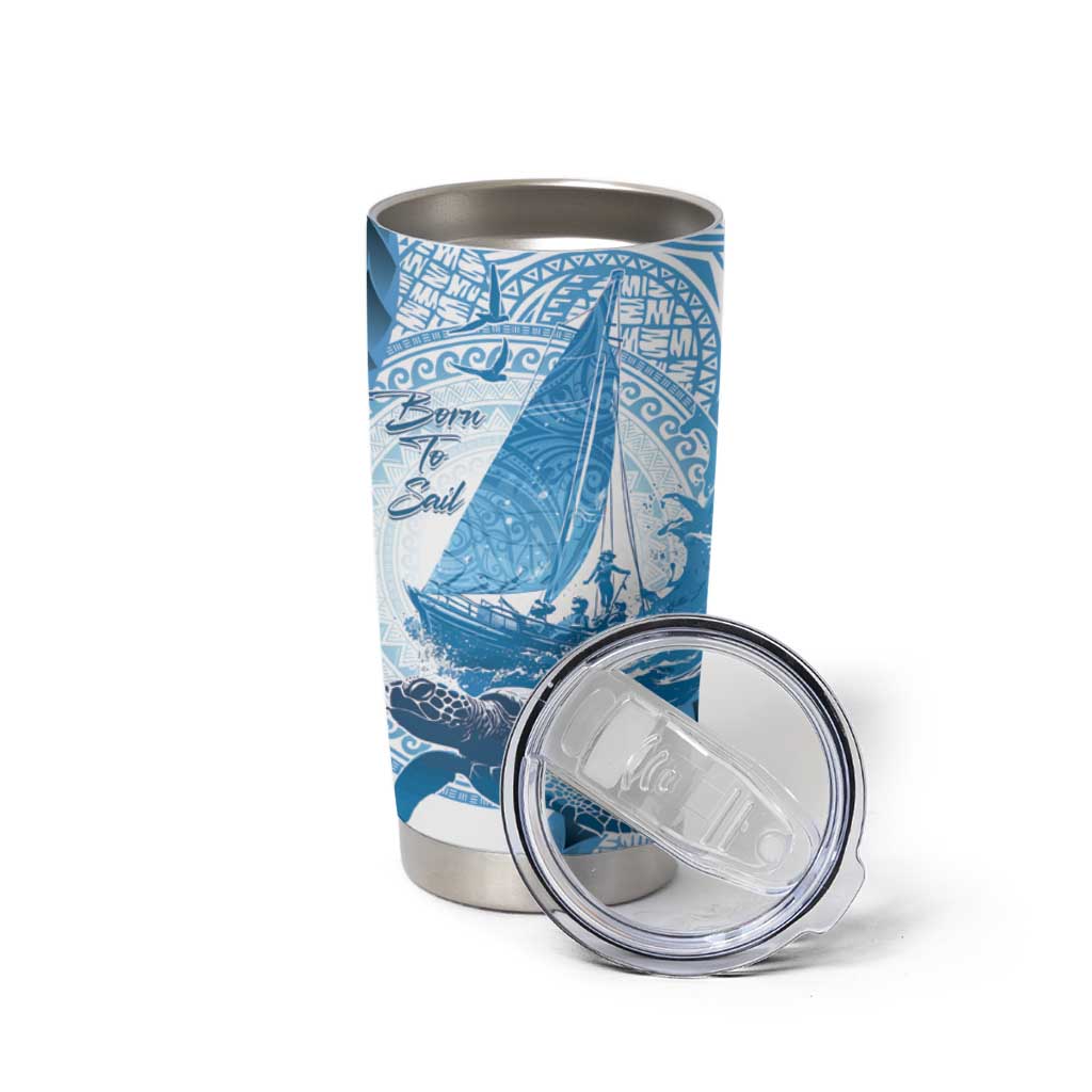 New Zealand Sailing Tumbler Cup Aotearoa Yacht Racing - Born To Sail LT14 - Polynesian Pride