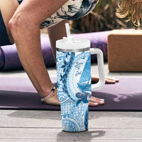 New Zealand Sailing Tumbler With Handle Aotearoa Yacht Racing - Born To Sail LT14 - Polynesian Pride