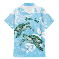 Personalised Polynesia Valentine's Day Family Matching Mermaid Dress and Hawaiian Shirt SeaTurtle Couple Polynesian - Fairy Sparkles Color LT14 - Polynesian Pride