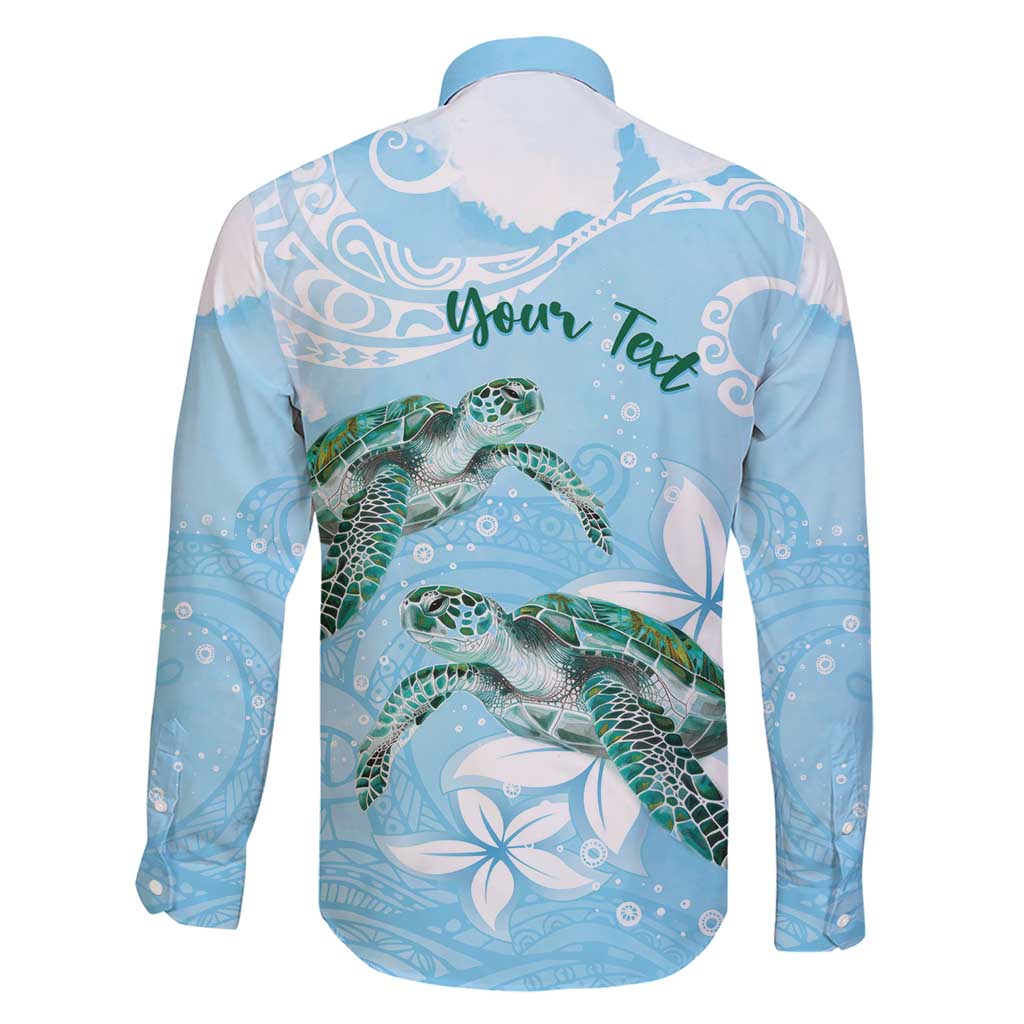 Personalised Polynesia Valentine's Day Family Matching Short Sleeve Bodycon Dress and Hawaiian Shirt SeaTurtle Couple Polynesian - Fairy Sparkles Color LT14 - Polynesian Pride