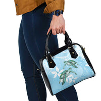 Polynesia Valentine's Day Shoulder Handbag SeaTurtle Couple Polynesian - Fairy Sparkles Color