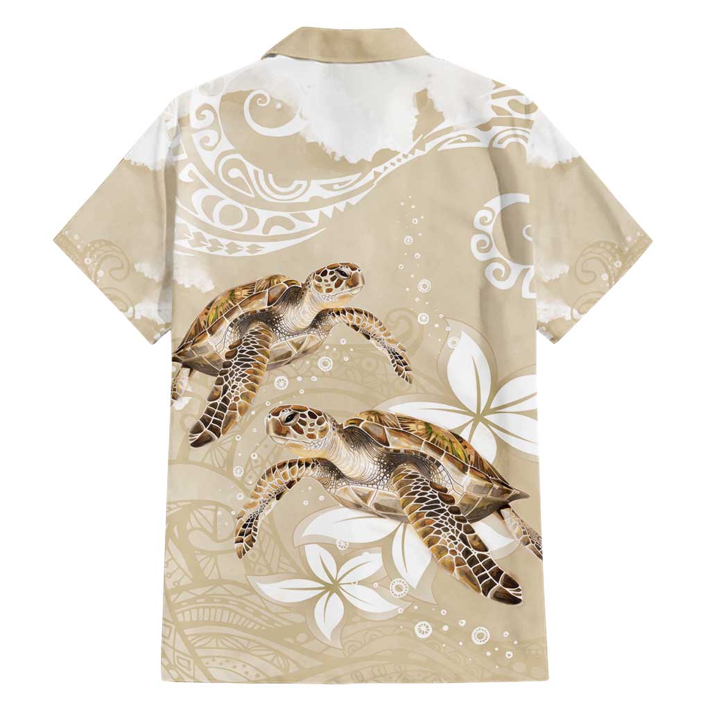 Happy Valentine's Day Polynesia Family Matching Short Sleeve Bodycon Dress and Hawaiian Shirt SeaTurtle Couple Polynesian - Pollinate Color LT14 - Polynesian Pride
