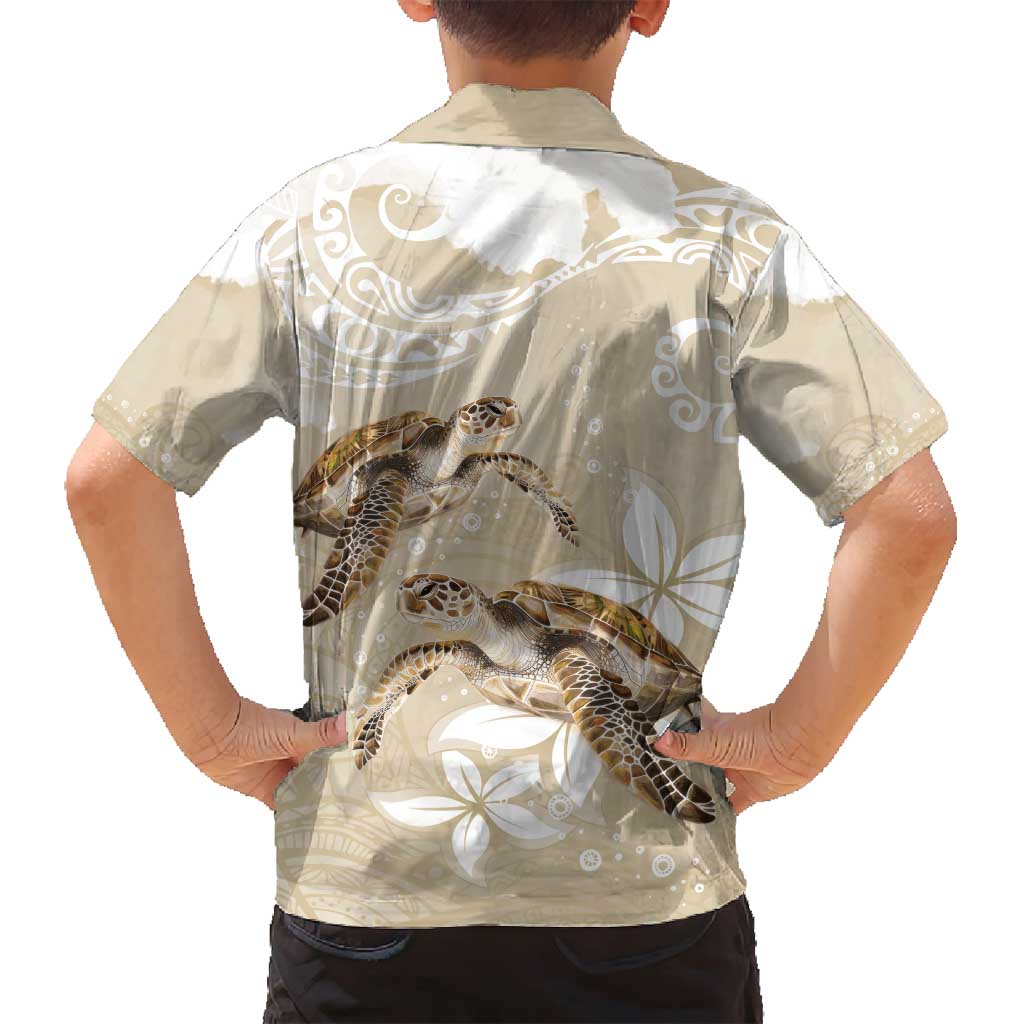 Happy Valentine's Day Polynesia Family Matching Summer Maxi Dress and Hawaiian Shirt SeaTurtle Couple Polynesian - Pollinate Color LT14 - Polynesian Pride