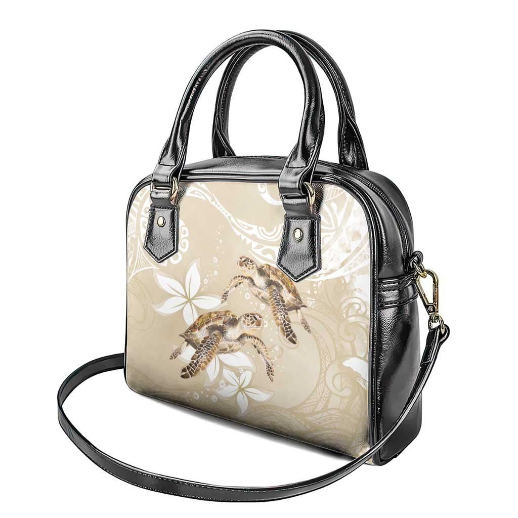Happy Valentine's Day Polynesia Shoulder Handbag SeaTurtle Couple Polynesian - Pollinate Color LT14 - Polynesian Pride