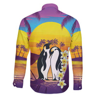 Hawaii Penguin Couple Family Matching Summer Maxi Dress and Hawaiian Shirt You Are My Valentine - Tropical Sunset Vibes LT14 - Polynesian Pride