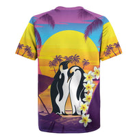 Hawaii Penguin Couple Rugby Jersey You Are My Valentine - Tropical Sunset Vibes LT14 - Polynesian Pride