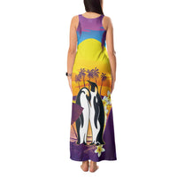 Hawaii Penguin Couple Tank Maxi Dress You Are My Valentine - Tropical Sunset Vibes LT14 - Polynesian Pride