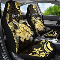 Personalised Aloha Hawaii Oahu Island Car Seat Cover Gathering Place Sea Turtle Ilima Flowers LT14 - Polynesian Pride