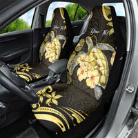 Personalised Aloha Hawaii Oahu Island Car Seat Cover Gathering Place Sea Turtle Ilima Flowers LT14 - Polynesian Pride