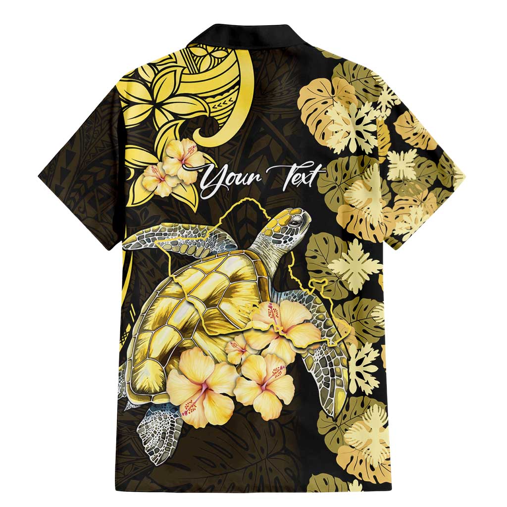 Personalised Aloha Hawaii Oahu Island Family Matching Mermaid Dress and Hawaiian Shirt Gathering Place Sea Turtle Ilima Flowers LT14 - Polynesian Pride