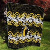 Personalised Cook Islands Aitutaki Quilt Tiare Maori Polynesian Waves Tattoo