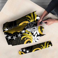 Personalised Cook Islands Aitutaki Umbrella Tiare Maori Polynesian Waves Tattoo