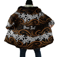 Personalised Cook Islands Rakahanga Cloak Tiare Maori Polynesian Waves Tattoo